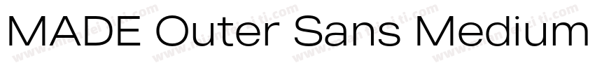 MADE Outer Sans Medium Future History D字体转换